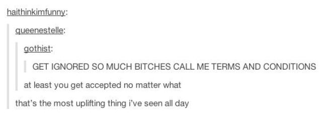 A Touch of Tumblr Philosophising…