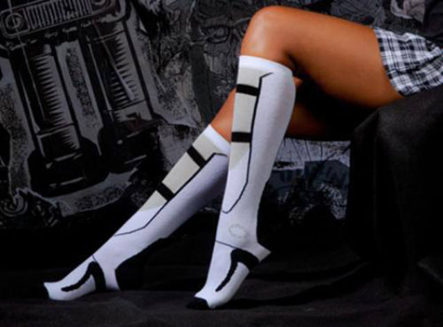 Cute Girls Rocking Thigh High Socks