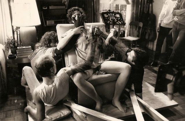 Candid Snaps of the Backstage Action on “Ghostbusters”