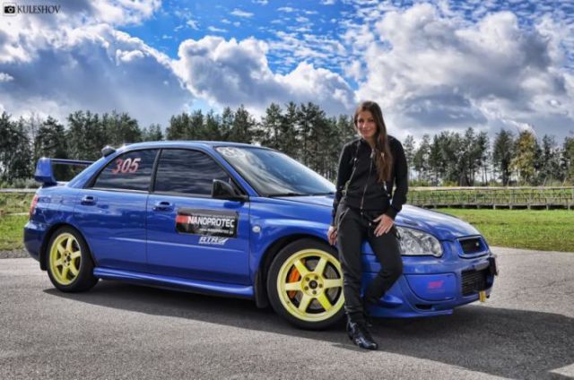 Sexy Girls and Cars Are a Match Made in Heaven