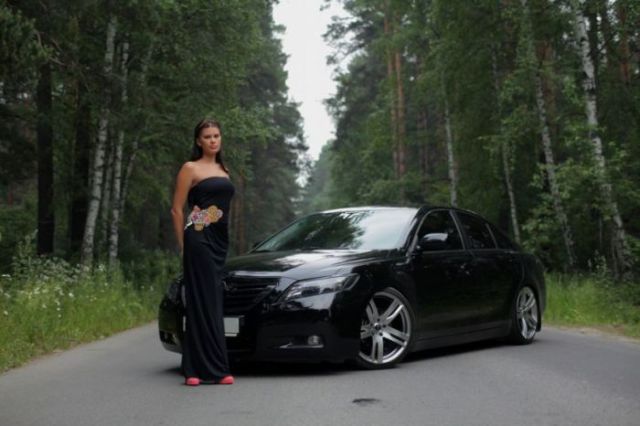 Sexy Girls and Cars Are a Match Made in Heaven
