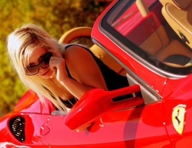 Sexy Girls and Cars Are a Match Made in Heaven