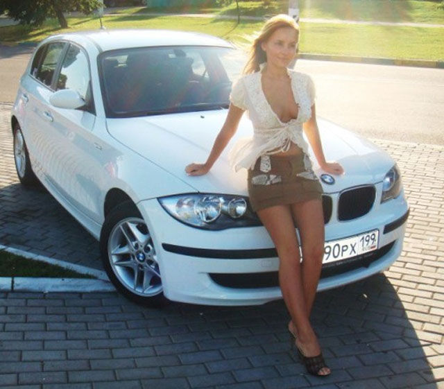 Sexy Girls and Cars Are a Match Made in Heaven