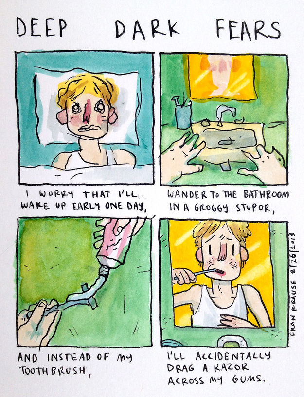 Your Darkest Fears as Creepy Comic Strips