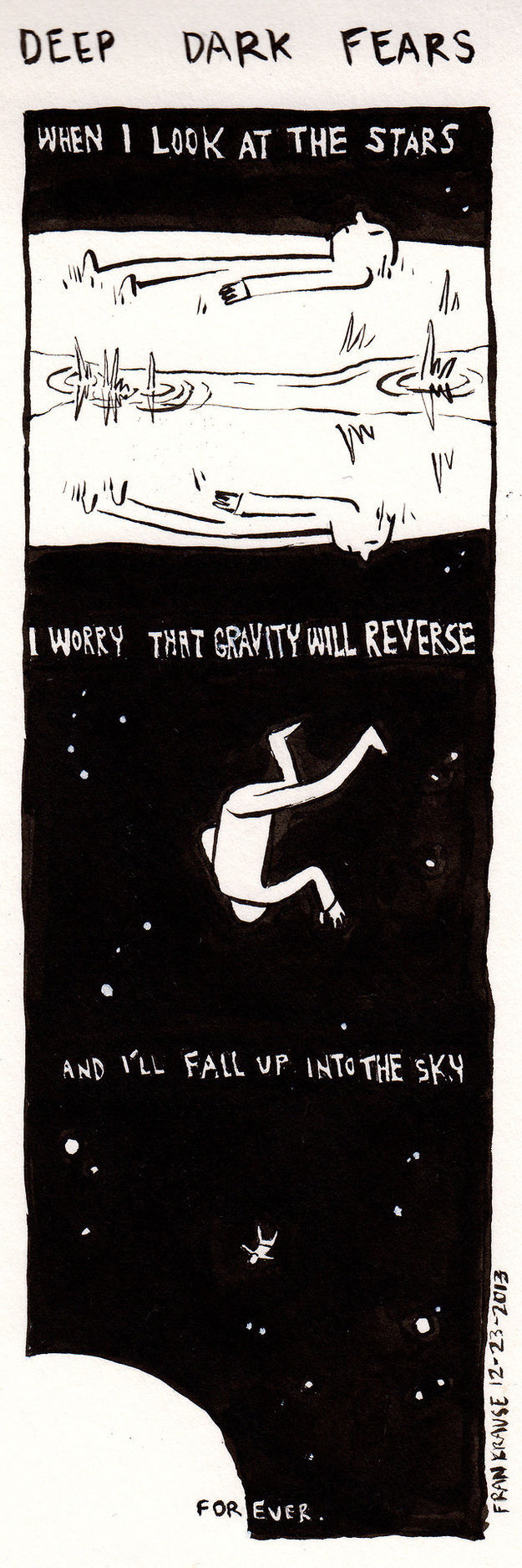 Your Darkest Fears as Creepy Comic Strips