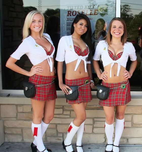 Girls Rock Hot Bodies and Tilted Kilts
