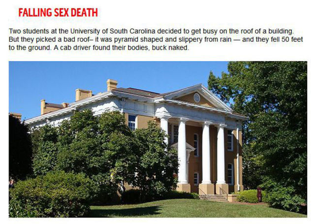 Embarrassing and Deadly Sex Accidents