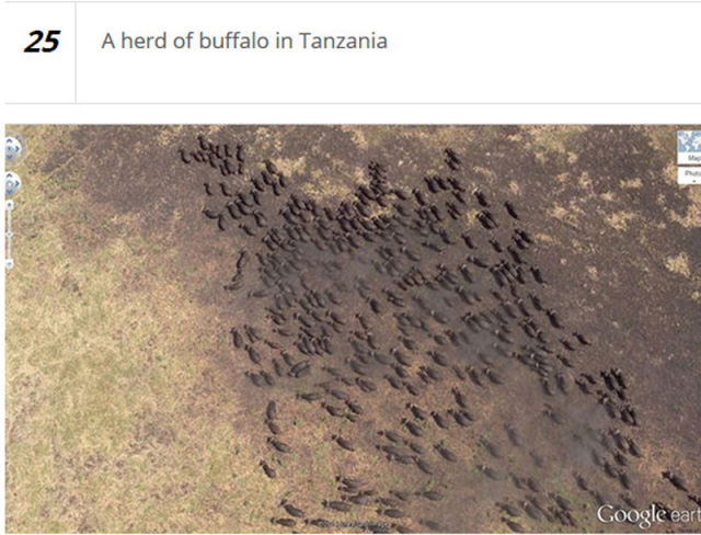 Google Earth Uncovers Many Unusual Things in the World