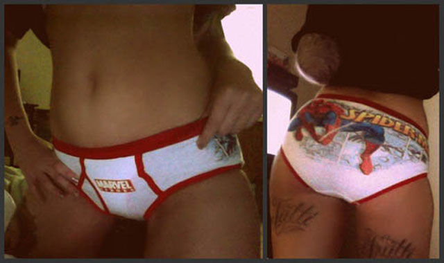 Sweet Girls Looking Sexy in Superhero Undies