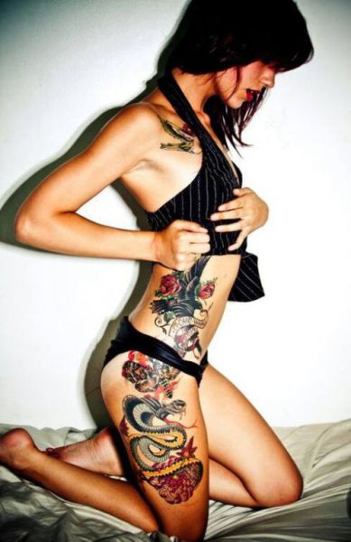 Beautiful Tats on Beautiful Girls