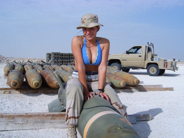 Hot Girls Make Military Uniforms Look Sexy