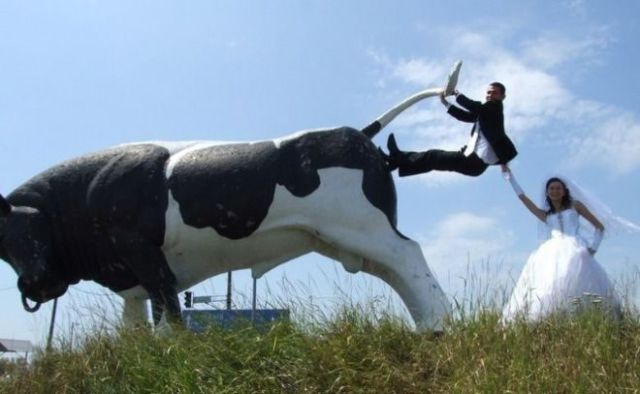 Ridiculous and Funny Wedding Photos
