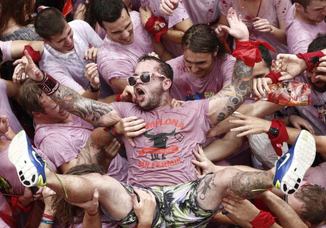 Fun and Craziness at the Annual Street Festival in Spain