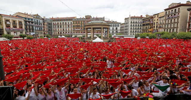Fun and Craziness at the Annual Street Festival in Spain