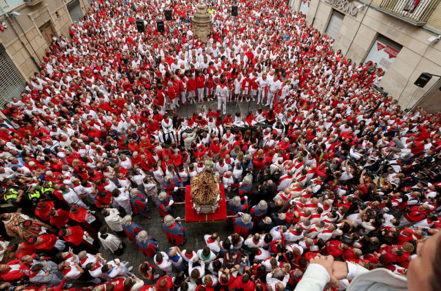 Fun and Craziness at the Annual Street Festival in Spain