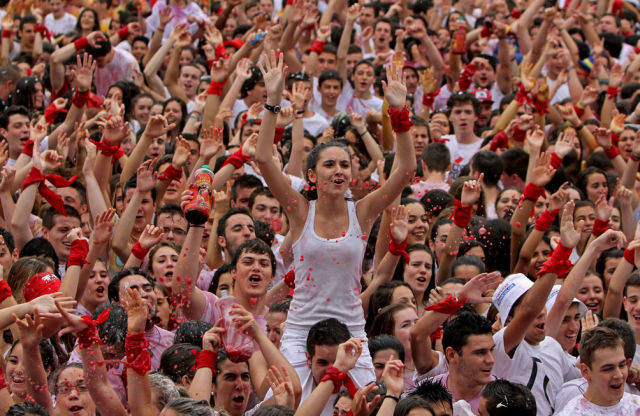 Fun and Craziness at the Annual Street Festival in Spain