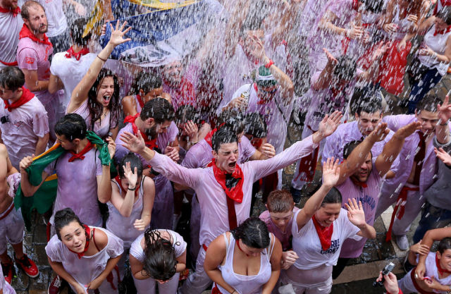 Fun and Craziness at the Annual Street Festival in Spain