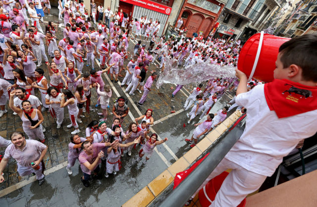 Fun and Craziness at the Annual Street Festival in Spain