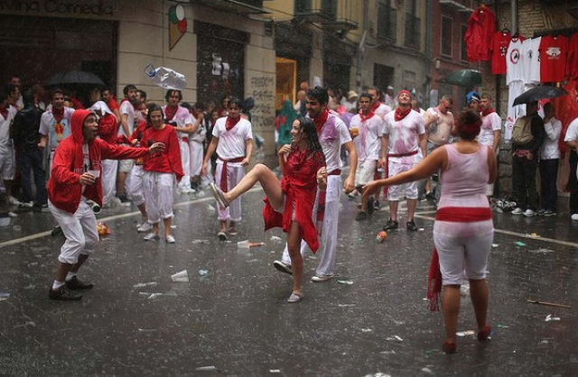 Fun and Craziness at the Annual Street Festival in Spain