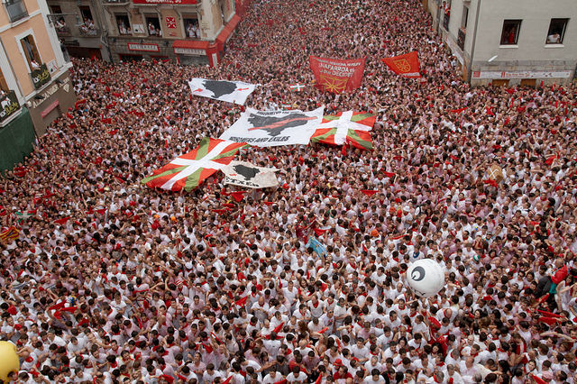 Fun and Craziness at the Annual Street Festival in Spain