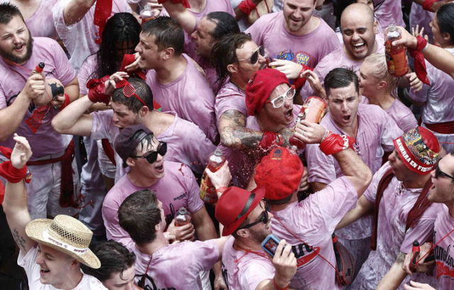 Fun and Craziness at the Annual Street Festival in Spain