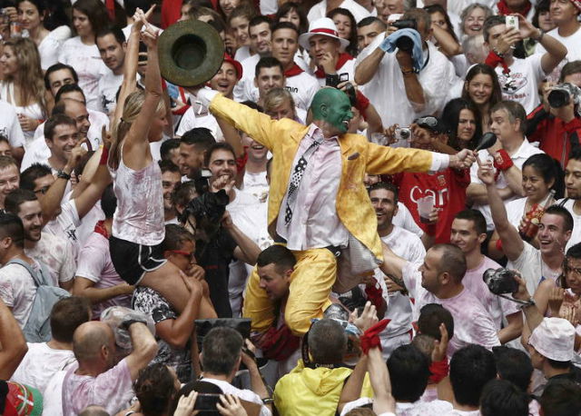 Fun and Craziness at the Annual Street Festival in Spain