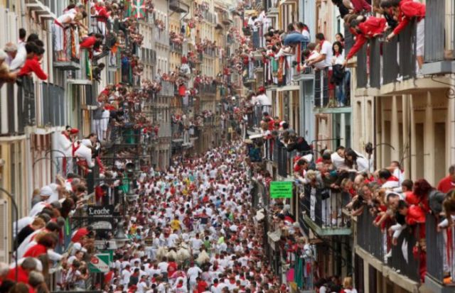 Fun and Craziness at the Annual Street Festival in Spain