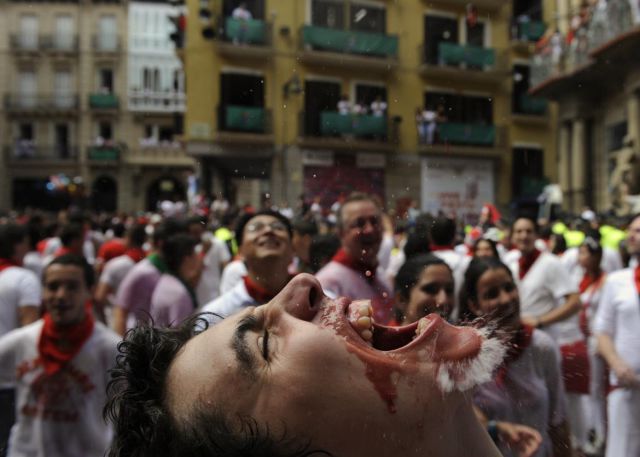 Fun and Craziness at the Annual Street Festival in Spain