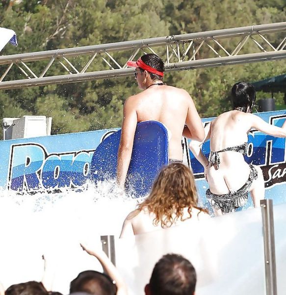 Katy Perry Loses Her Undies in a Water Park