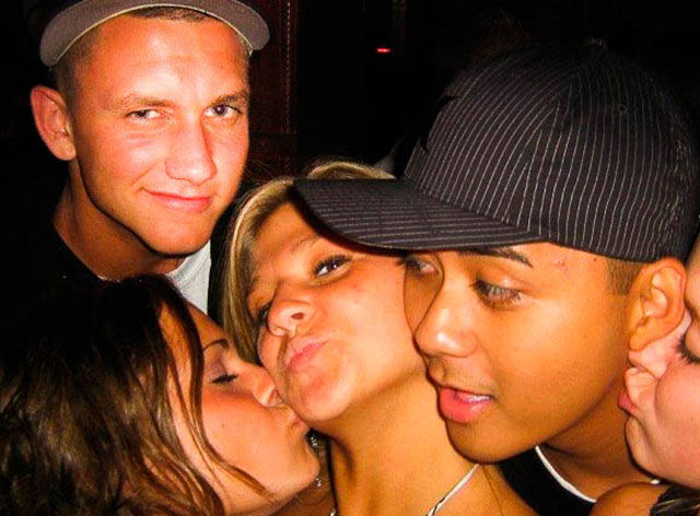 Dudes Watching Drunk Girls Kissing Each Other