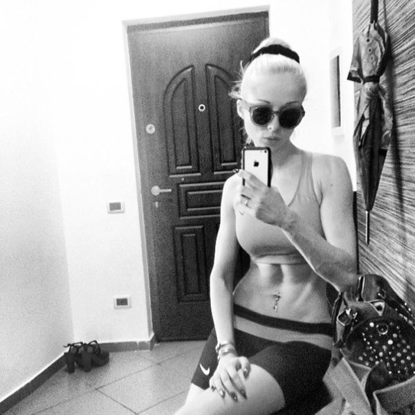 Valeria Lukyanova Is Now a Sporty Girl Too
