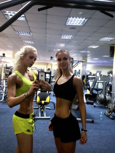 Valeria Lukyanova Is Now a Sporty Girl Too