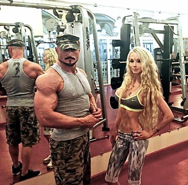 Valeria Lukyanova Is Now a Sporty Girl Too