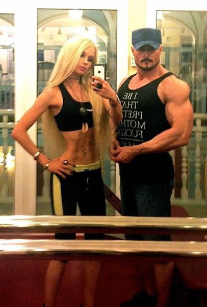Valeria Lukyanova Is Now a Sporty Girl Too