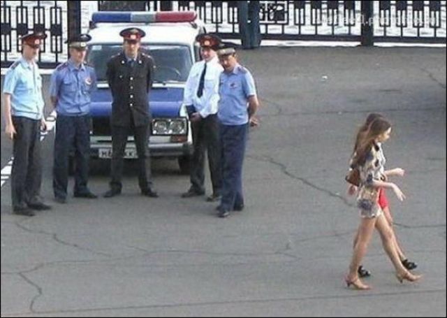 The Russian Police Force Are A Breed of Their Own