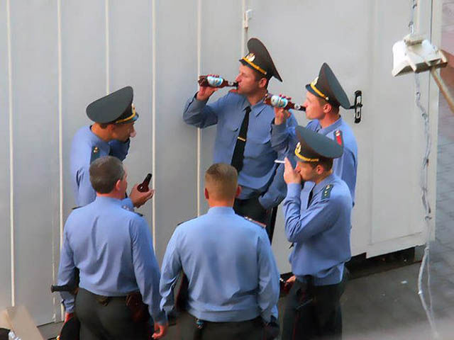 The Russian Police Force Are A Breed of Their Own
