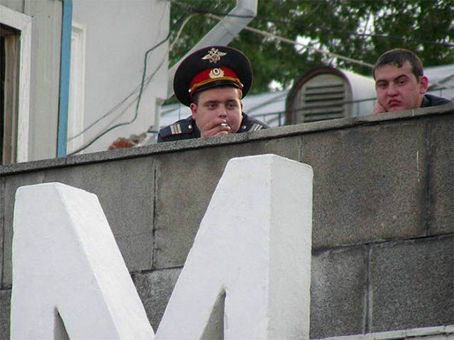The Russian Police Force Are A Breed of Their Own