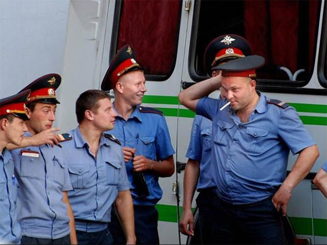 The Russian Police Force Are A Breed of Their Own