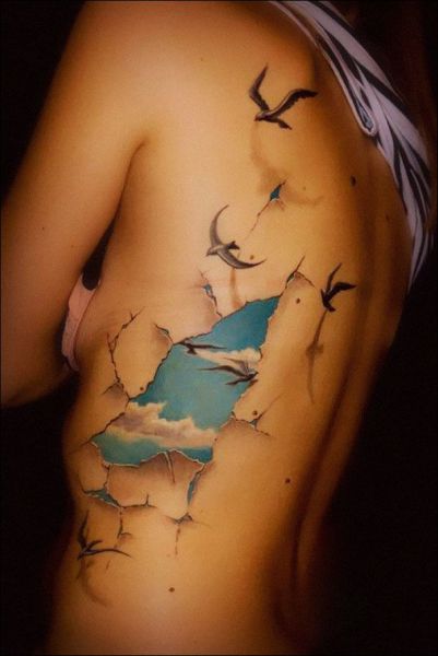 Mind Blowing 3D Tattoos
