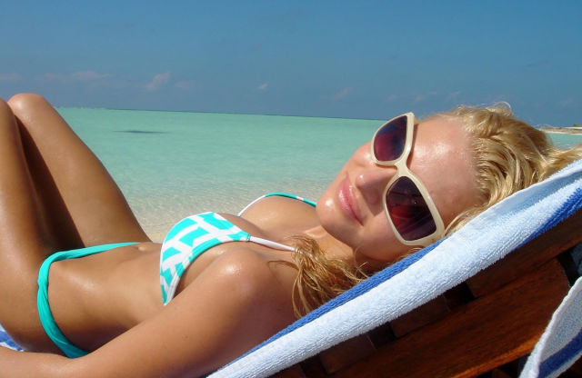 Girls in Bikinis are a Hot Combination