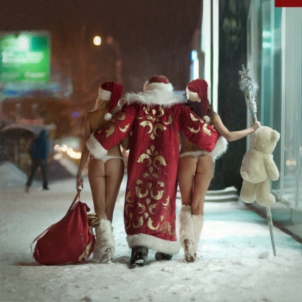 Naughty and Nice Christmas Girls All Look Sexy