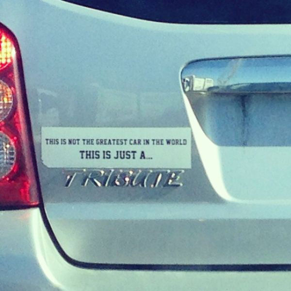 Hilarious Bumper Stickers