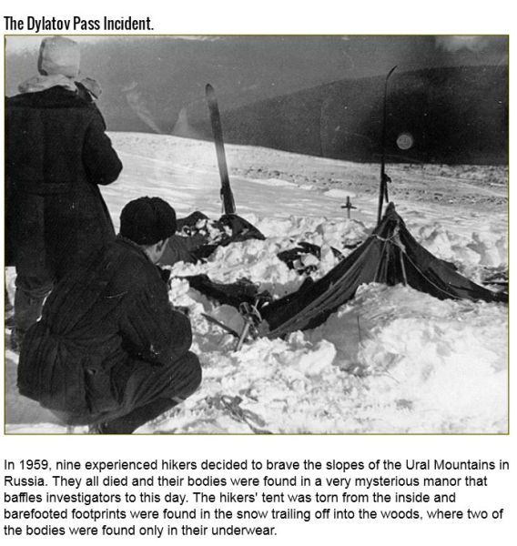 A Few Real-life Unsolved Mysteries