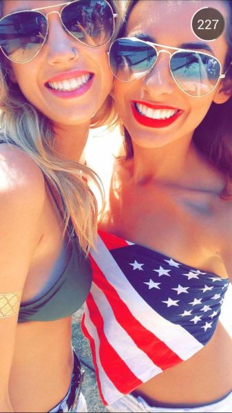 Red Lips Give These Girls Some Extra Va Va Voom