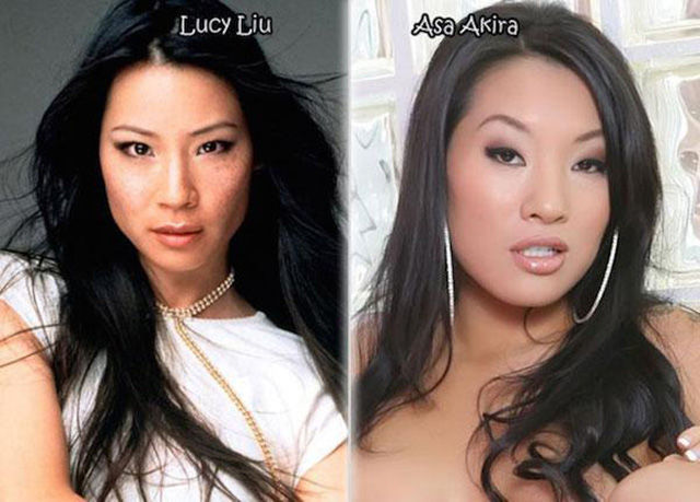 Well Known Female Stars Who Have Uncanny Porn Star Lookalikes
