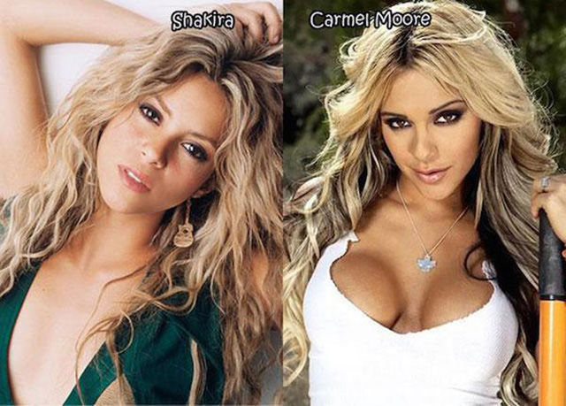 Well Known Female Stars Who Have Uncanny Porn Star Lookalikes