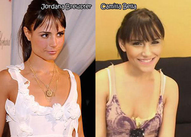 Well Known Female Stars Who Have Uncanny Porn Star Lookalikes