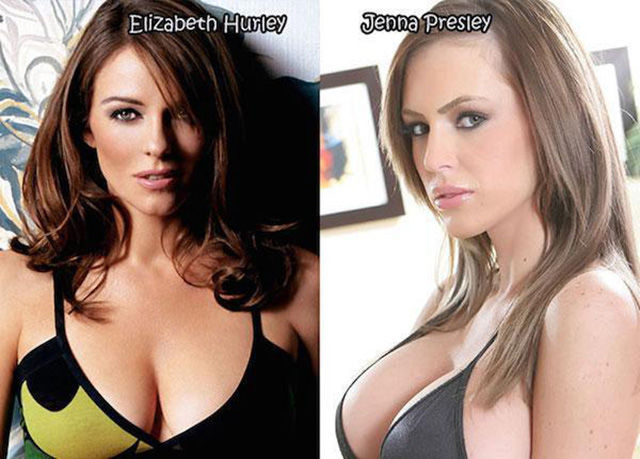 Well Known Female Stars Who Have Uncanny Porn Star Lookalikes