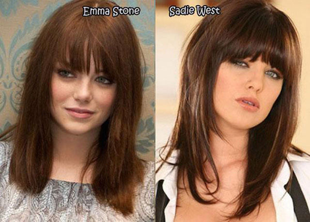 Well Known Female Stars Who Have Uncanny Porn Star Lookalikes