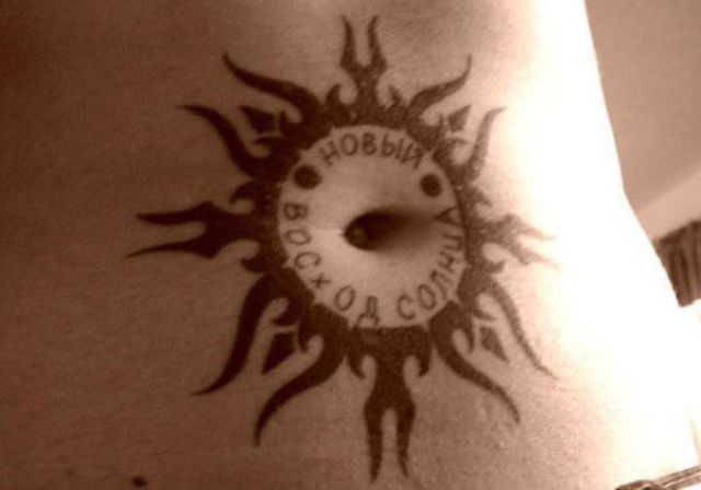 Belly Button Tattoos